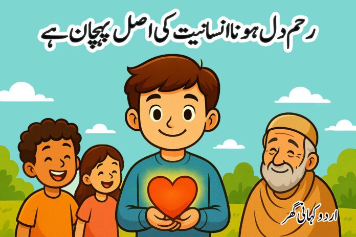 رحم دل ہونا انسانیت کی اصل پہچان ہے