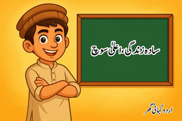سادہ زندگی، اعلیٰ سوچ